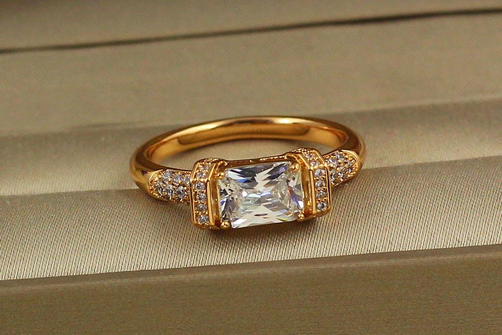 Кольцо Xuping Jewelry абсолют р. 20 Золотистый (27850670)