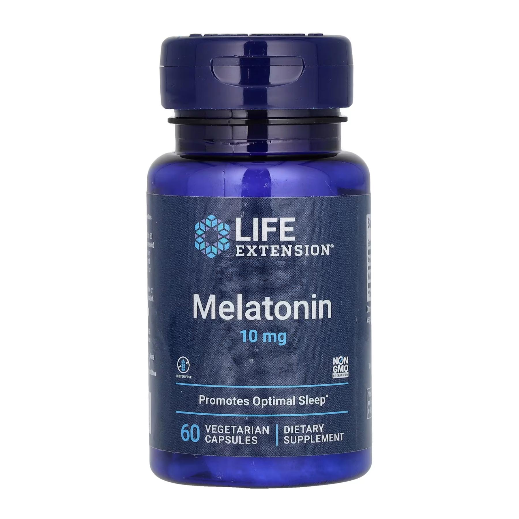 Натуральная добавка Melatonin 10 mg 60 veg caps (2023-10-3414)