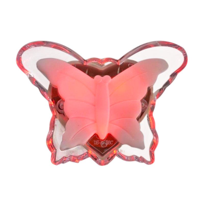 Нічник Vito Butterfly VT809 Метелик 0,36W Рожевий (27813292)