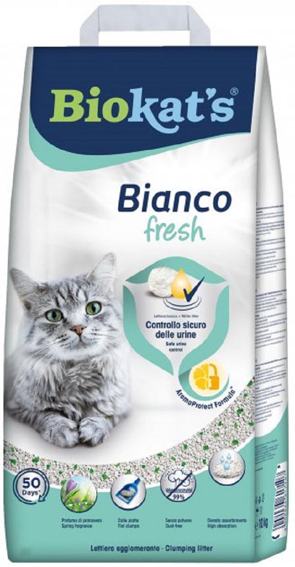 Наповнювач для котячого туалету Biokat's Bianco Fresh 5 л (4002064617114)