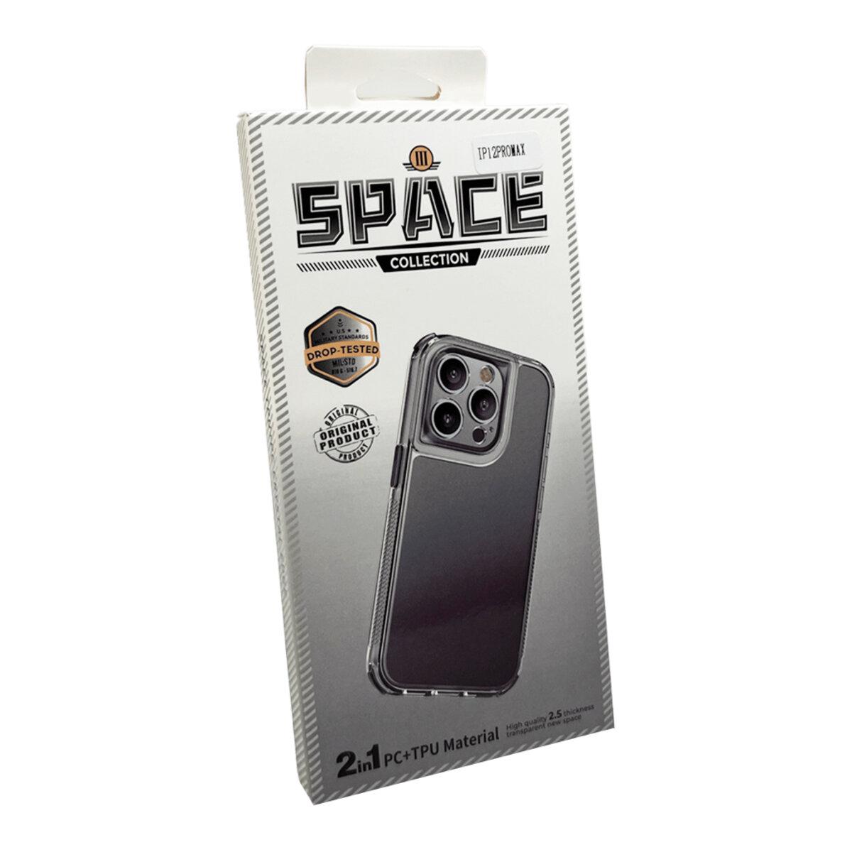 Противоударный чехол Space III для Apple iPhone 12 Pro Max Black - фото 2