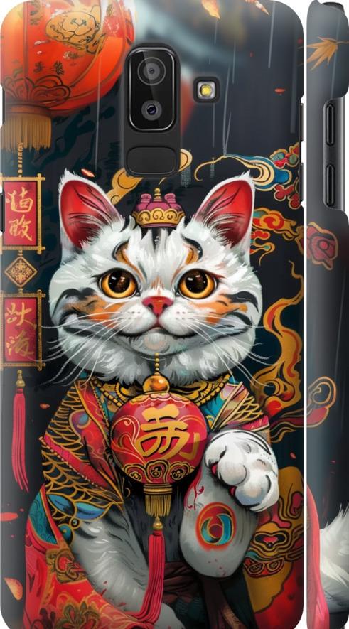 Чехол на Samsung Galaxy J8 2018 China Cat v2 (6135m-1511-42517)
