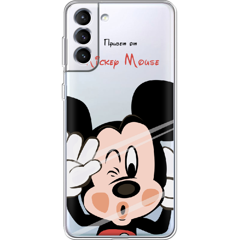 Чохол BoxFace Samsung G996 Galaxy S21 Plus Mister M Прозорий силікон (41718-cc58-41718)