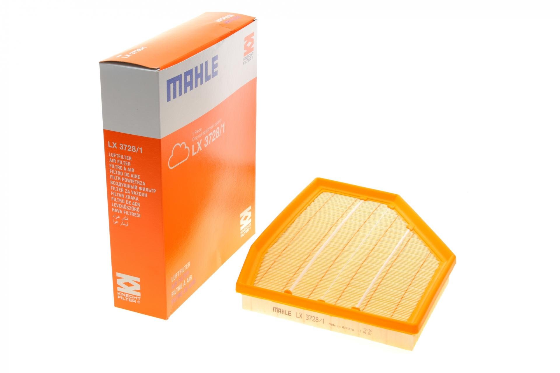Фильтр воздушный KNECHT для BMW M5 F90 19- S63 L (LX 3728/1)