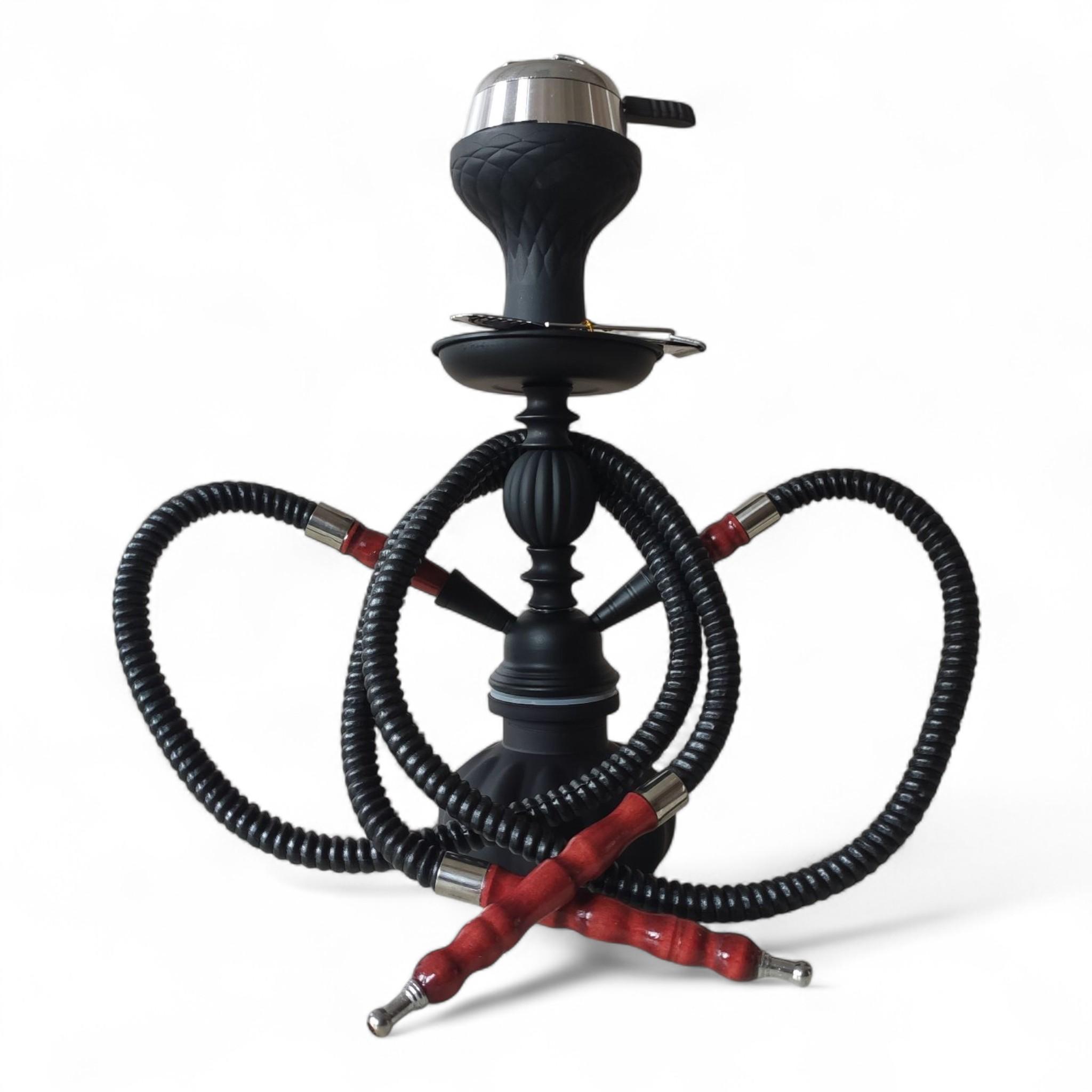 Кальян Hookah Smile Plus на 2 персони 35 см Black (26201851)