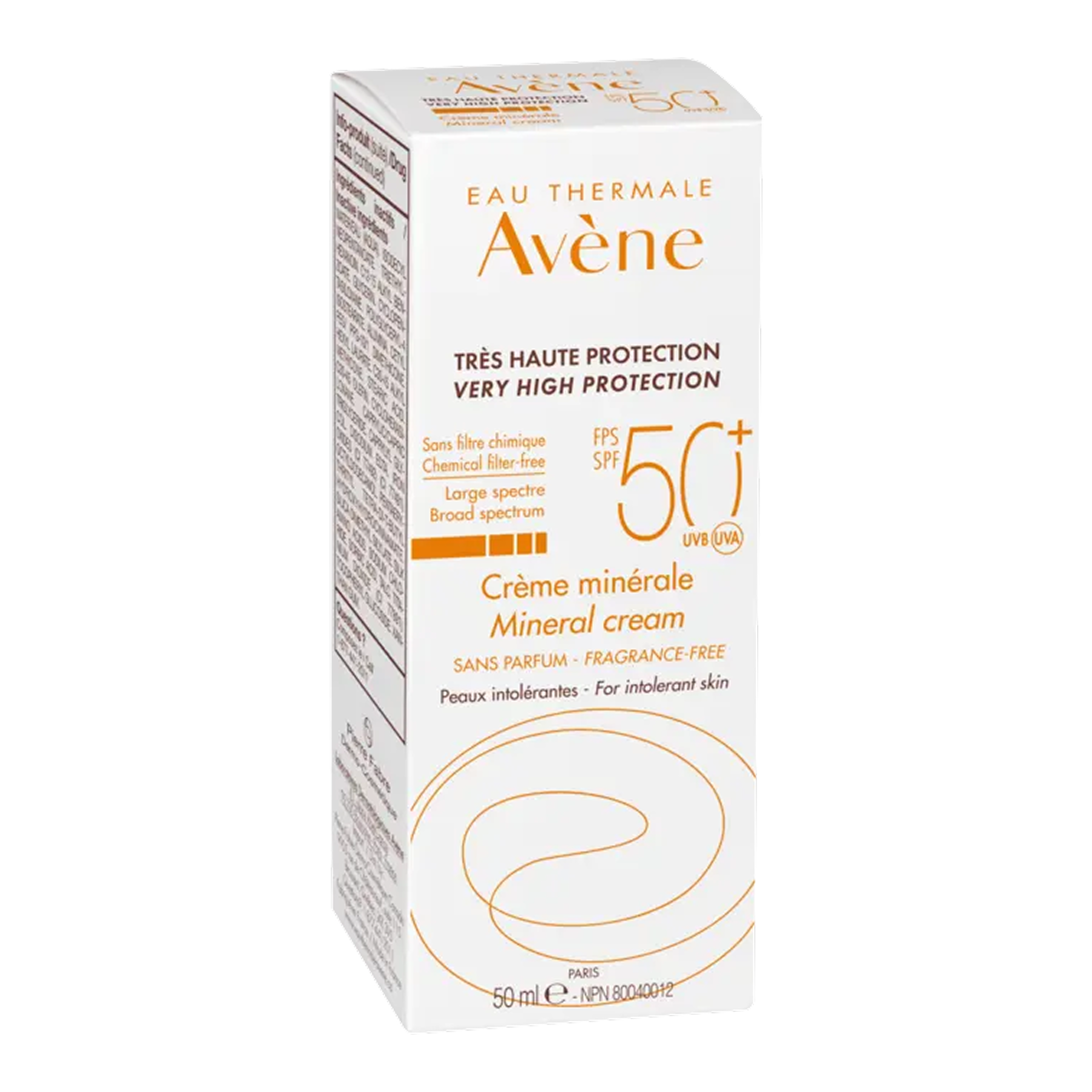 Средство солнцезащитное минеральное Avene Eau Thermale Very High Protection SPF 50+ 50 мл - фото 2