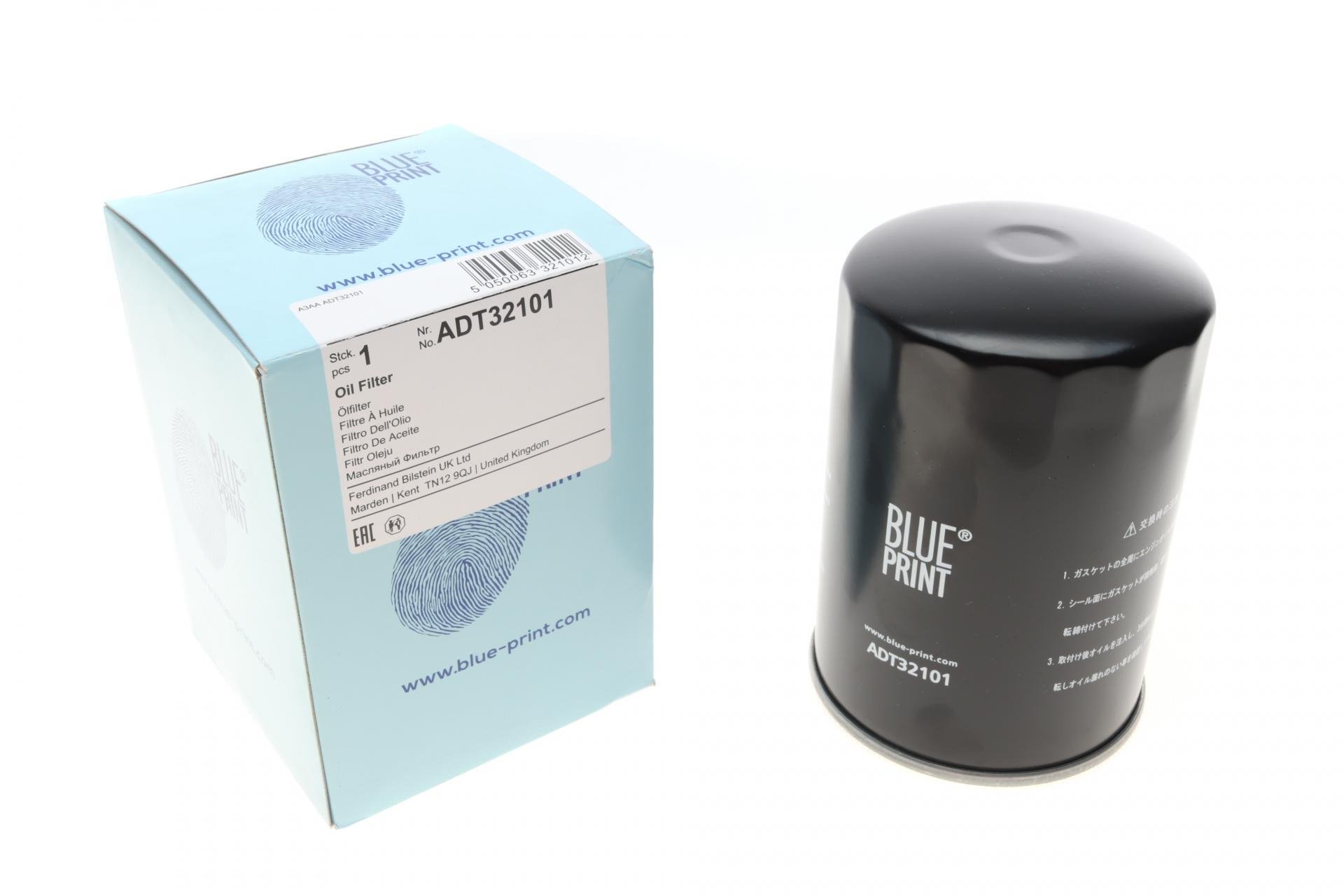 Фильтр масляный BLUE PRINT для Ford Ranger 2,5 99-06 (ADT32101)