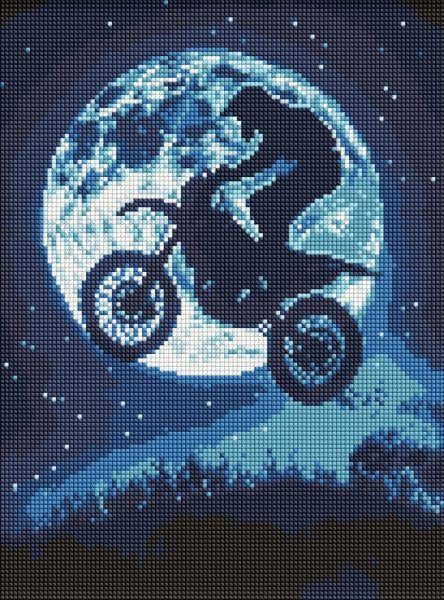 Алмазная мозаика Ideyka Ночной драйв 30x40 см (Id-AMO8247)