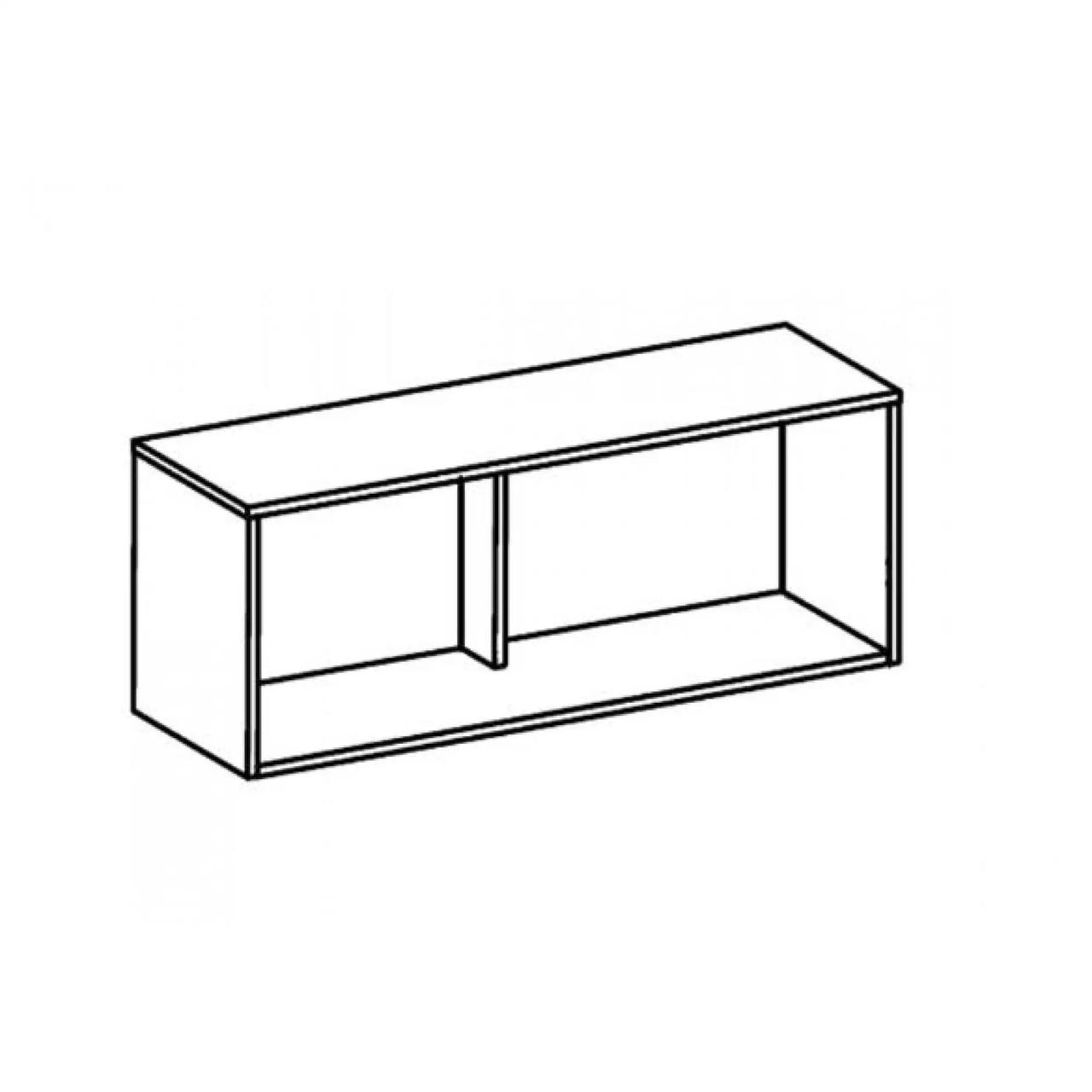 Шафа навісна ВМК Ацтека SFW1K/4/11 Білий/Білий глянець (GRB-1652) - фото 2 Шафа навісна ВМК Ацтека SFW1K/4/11 Білий/Білий глянець (GRB-1652) - фото 2