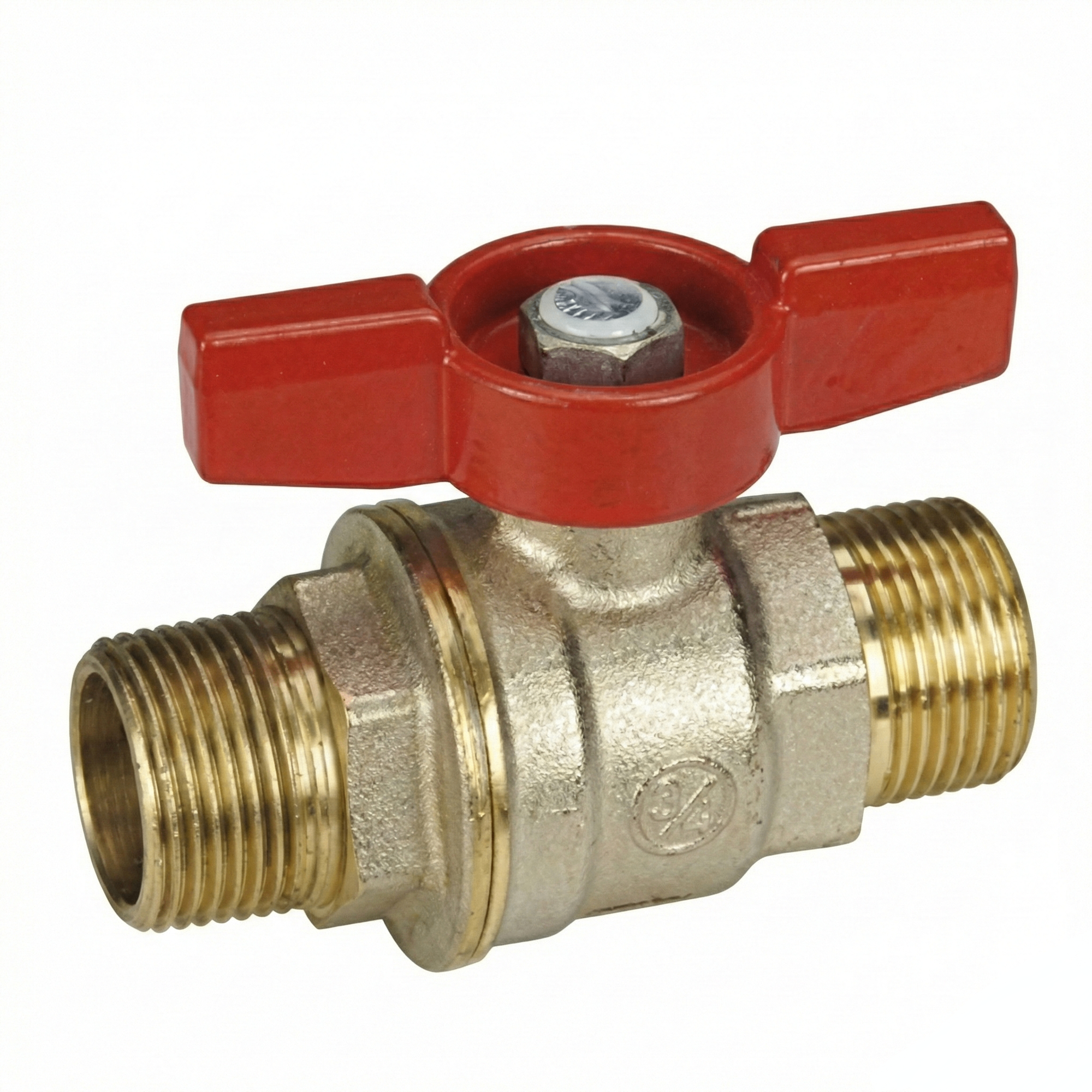 Кран кульовий Giacomini DADO 3/4" ЗЗ прямий латунь (R913X024)