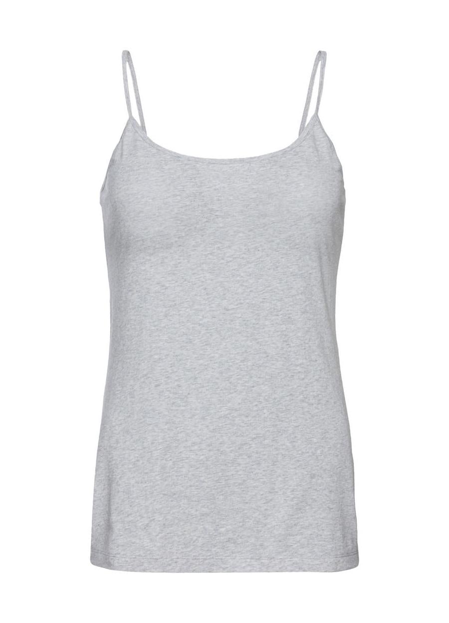 Майка однотонная женская Esmara 381924 S Серый (75725)