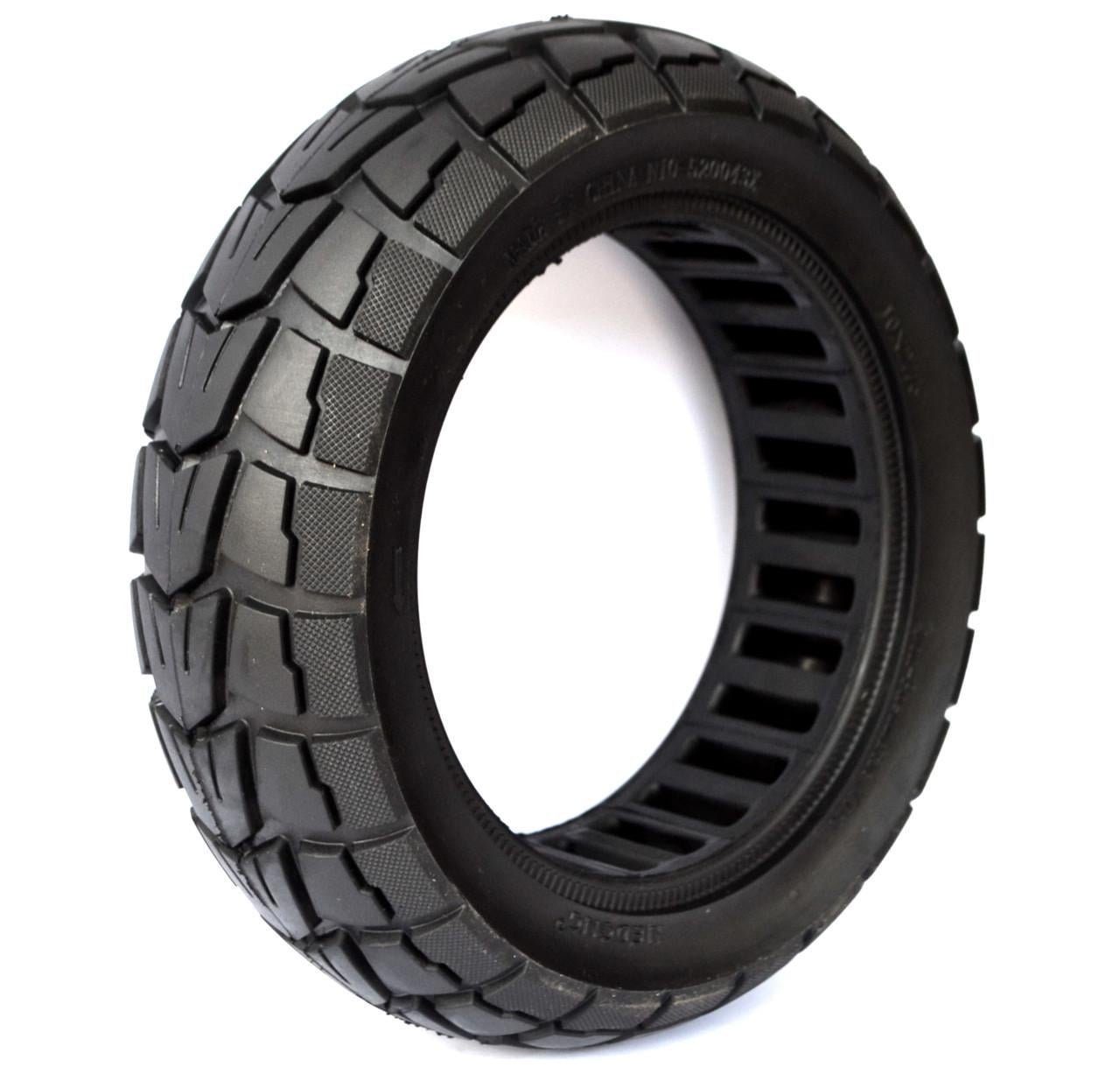 Покрышка литая бескамерная на электросамокат 10х2,75-6,5