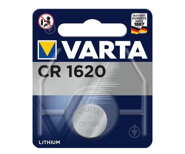 Батарейка Varta CR1620 Lithium 3V