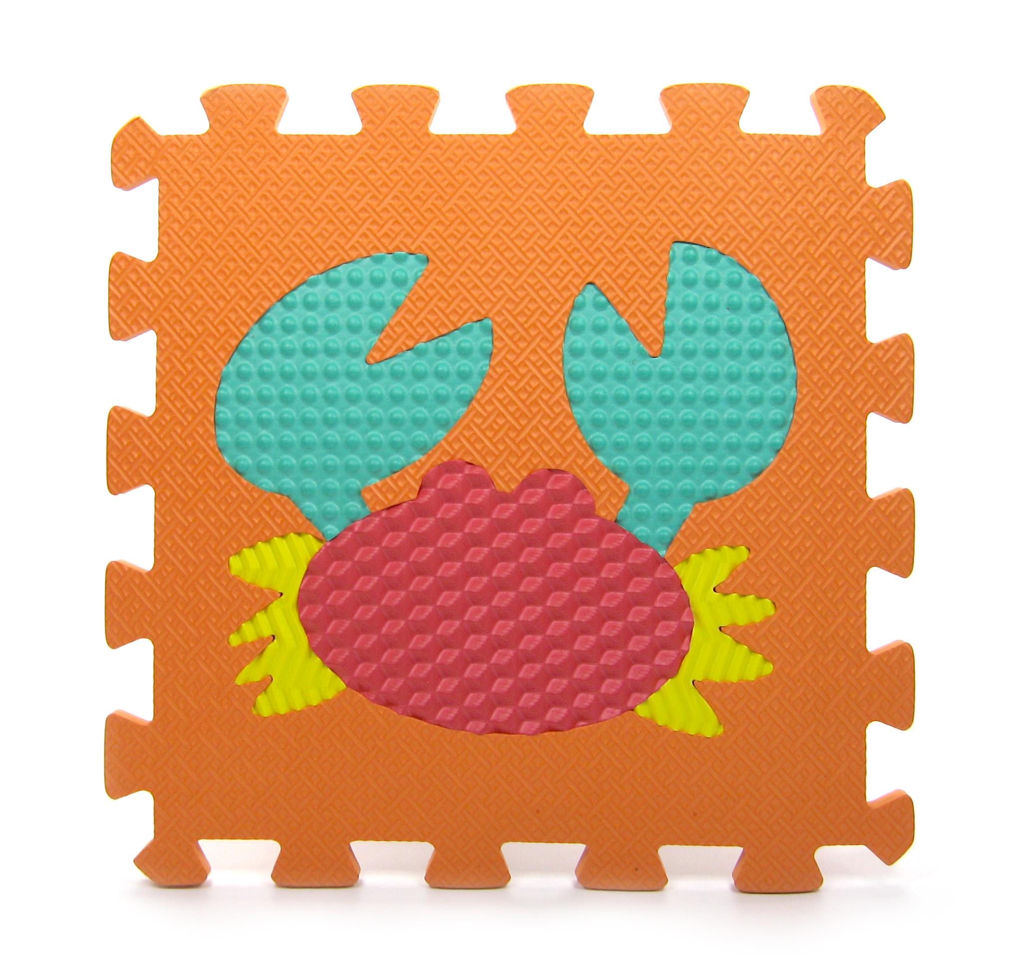 Коврик пазл EVA Животные M2616 массажный - фото 9 Коврик пазл EVA Животные M2616 массажный - фото 9