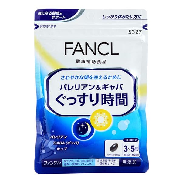 Комплекс для сна Fancl Valerian & GABA 150 таб. (000024278)