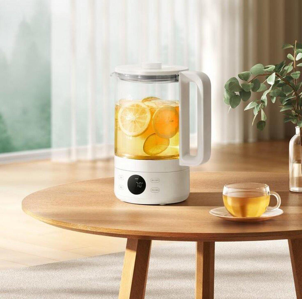 Заварочный чайник Mijia Smart Multifunctional Health Kettle S1 1,5 л 1000 Вт с переходником на EU розетку White (MDS2A0) - фото 6 Заварочный чайник Mijia Smart Multifunctional Health Kettle S1 1,5 л 1000 Вт с переходником на EU розетку White (MDS2A0) - фото 6