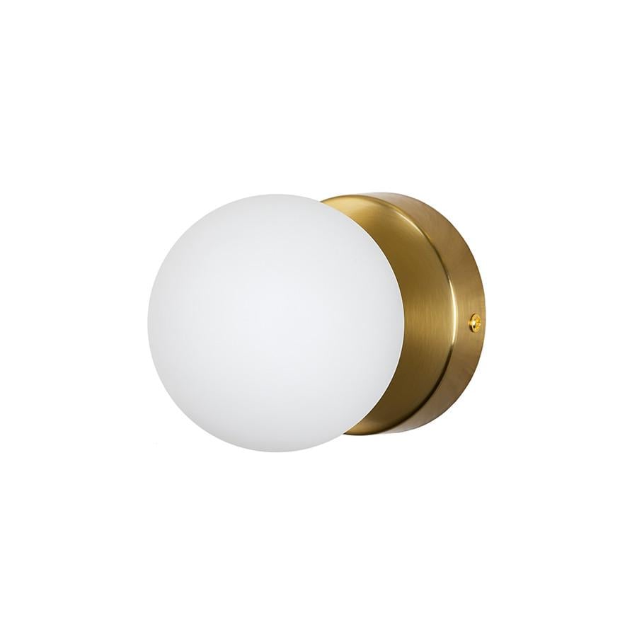 Бра Levistella 761WX100F-1 BRZ+WH со стеклянным плафоном Бронзовый/Белый (2404192483)