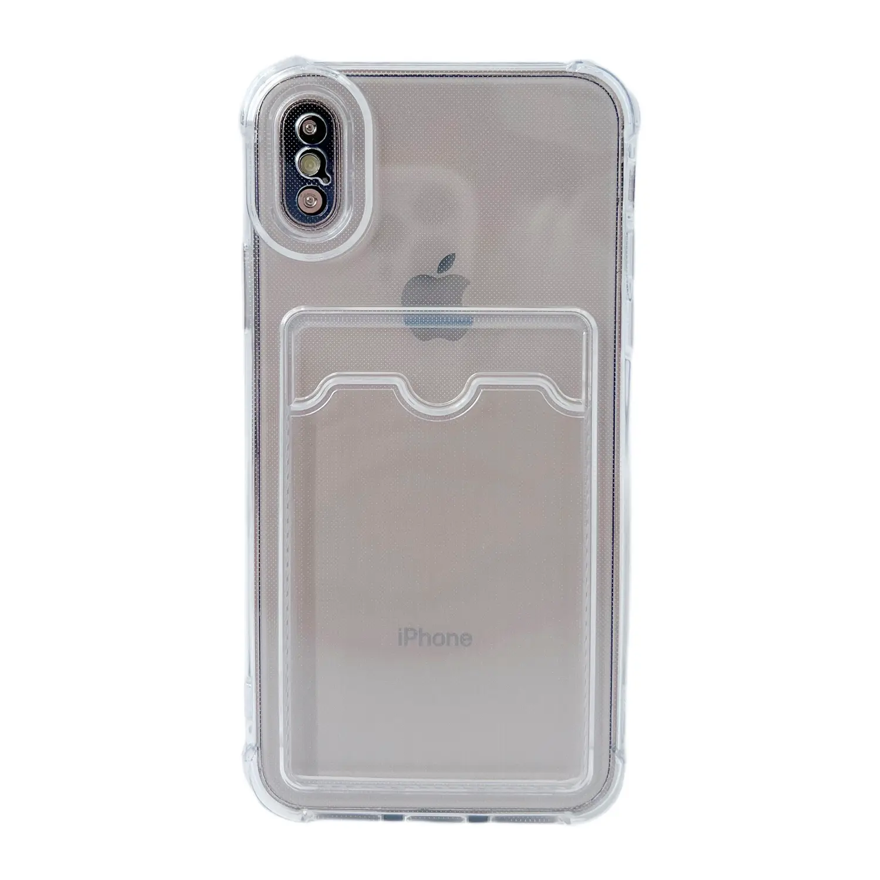 Прозрачный чехол Pocket Case для iPhone Xs Max Прозрачный