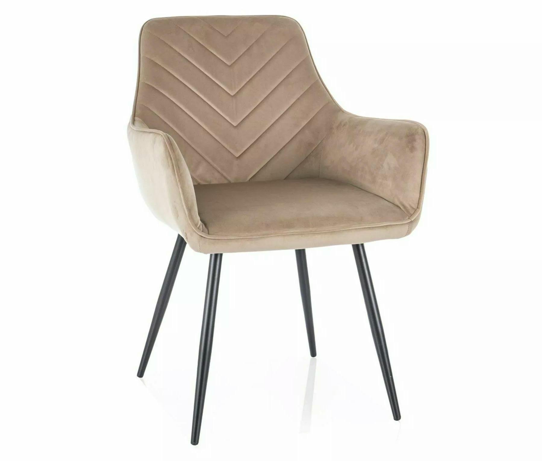 Стул кухонный Signal FIG VELVET Черный/Бежевый (15348141) Стул кухонный Signal FIG VELVET Черный/Бежевый (15348141)