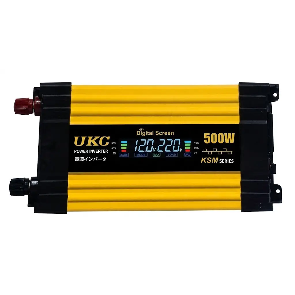 Преобразователь AC/DC KSM 500W LCD+2 USB