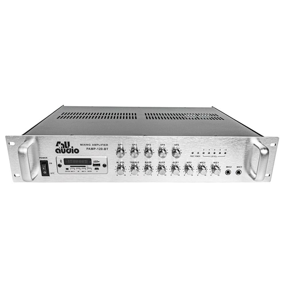 Усилитель мощности трансляционной 4all 4PRO Audio PAMP-120-5Zi-BT - фото 3