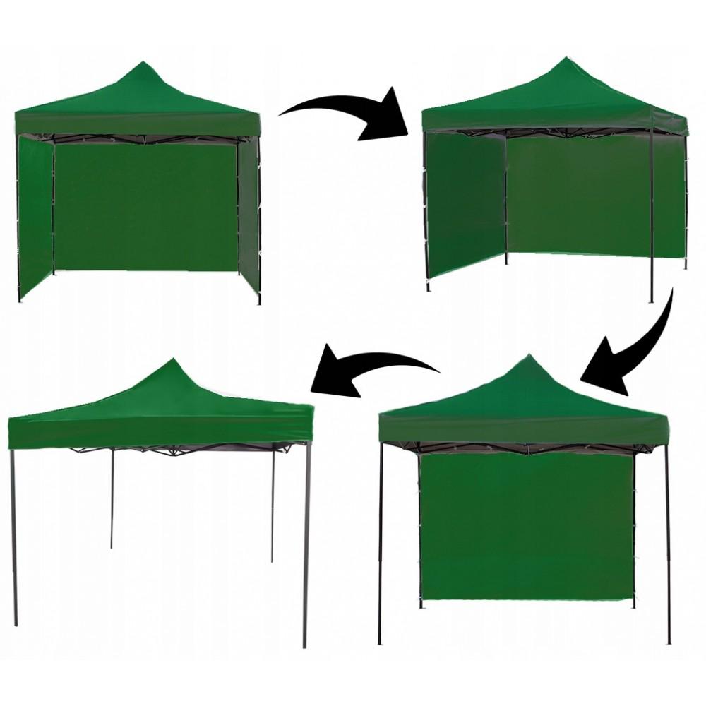 Палатка павильон раздвижная Bonro B-9004 со стенками с сумкой 2,9х2,9 м Зеленый (42400985) - фото 7 Палатка павильон раздвижная Bonro B-9004 со стенками с сумкой 2,9х2,9 м Зеленый (42400985) - фото 7