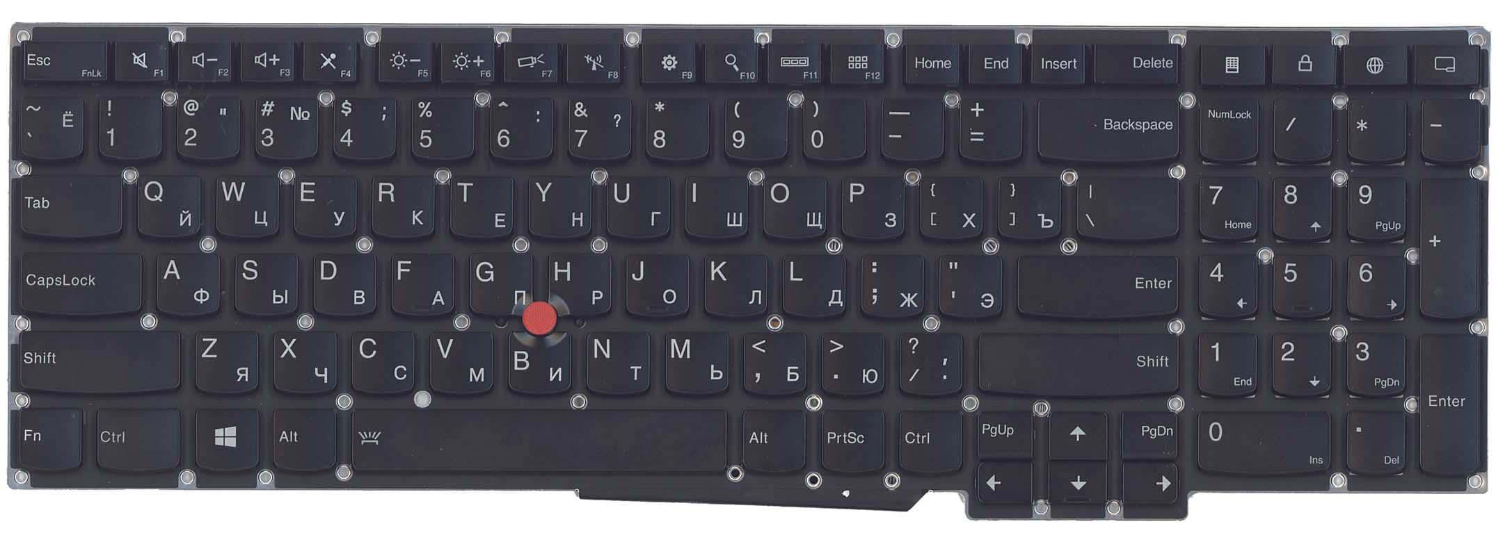 Клавиатура для ноутбука Lenovo ThinkPad S531/S540 Point Stick Black Клавиатура для ноутбука Lenovo ThinkPad S531/S540 Point Stick Black