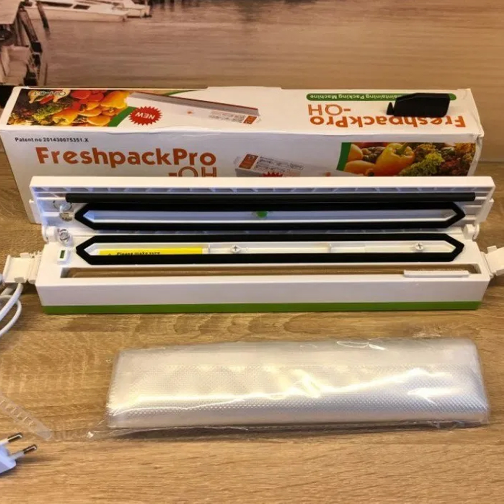 Вакуумний пакувальник ручний Freshpack Pro QH-01 для продуктів (120.03) - фото 3