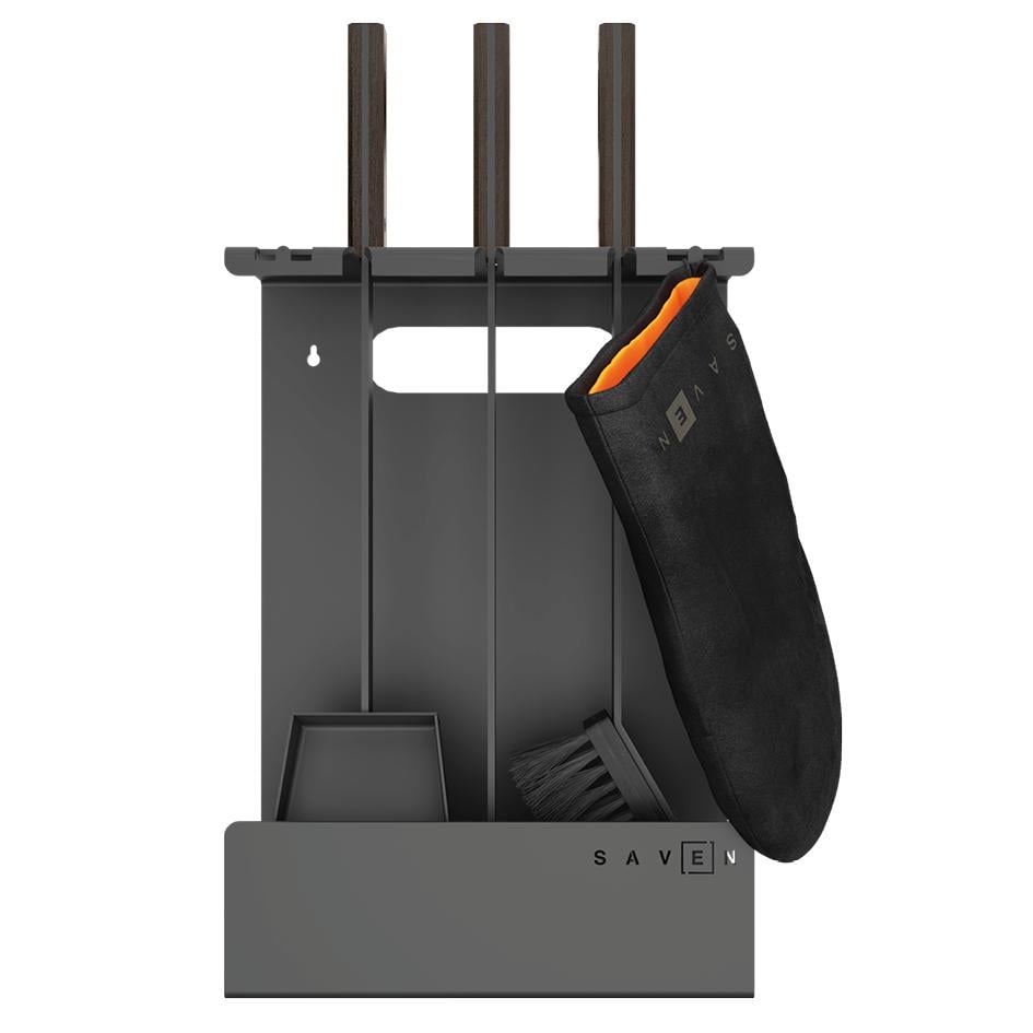 Камінний набір Saven Set 3L Black (SS/3L/BL) Камінний набір Saven Set 3L Black (SS/3L/BL)