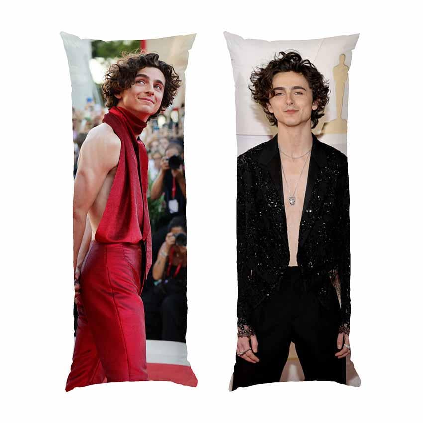 Подушка дакімакура Timothee Chalamet Actor габардин 70х30 см (113173)
