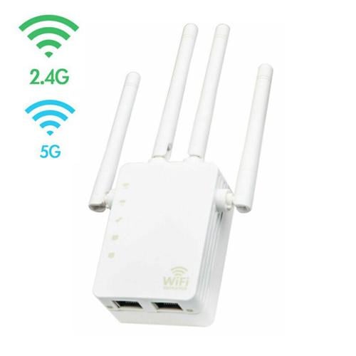 Беспроводной Wi-Fi репитер сигнала, 2.4 + 5ГГц, 20 dBi, AC1200