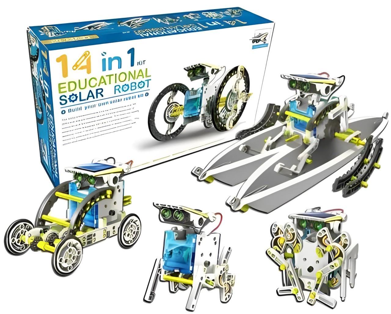 Конструктор робот Solar Robot 14в1 на солнечных батареях (2471427313) - фото 3