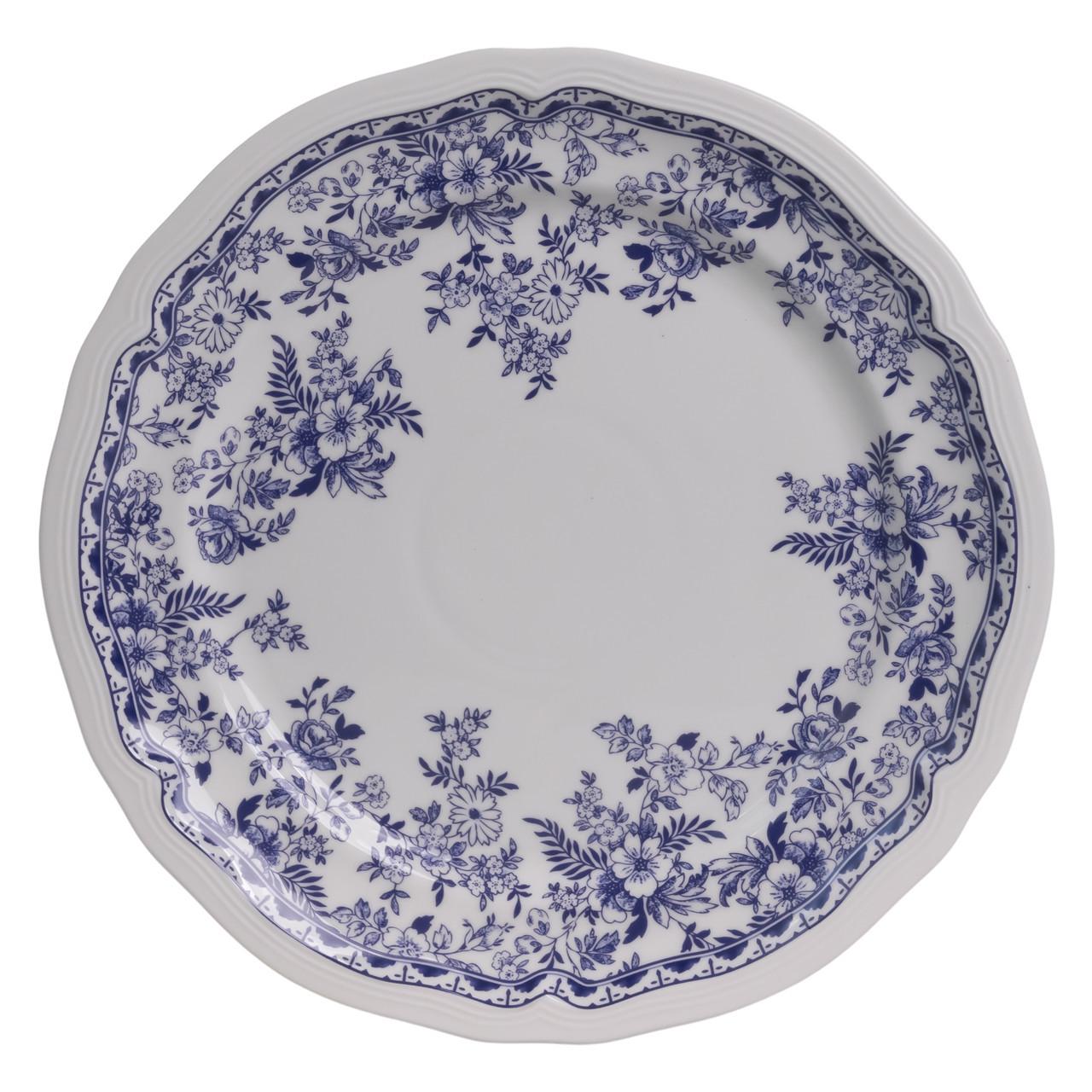 Столовый набор посуды Bitossi 16 штук на 4 человека фарфоровый Синий (YY78-1A) - фото 5 Столовый набор посуды Bitossi 16 штук на 4 человека фарфоровый Синий (YY78-1A) - фото 5