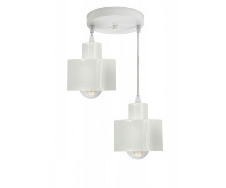 Подвесной светильник Asto 2 Round White (PL-0002957 M/White)