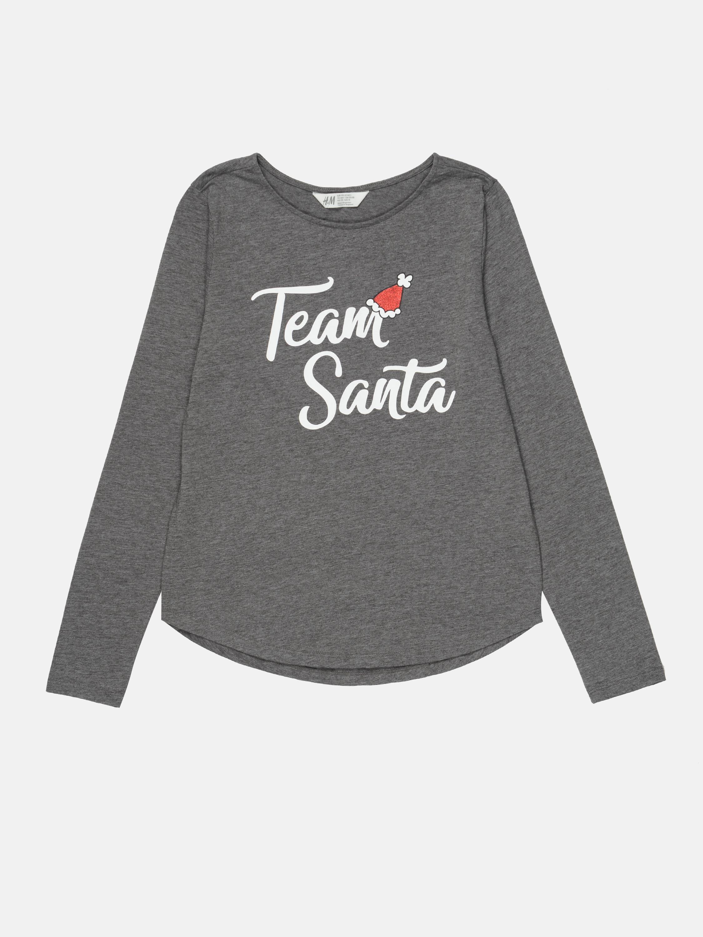 Лонгслив H&M 170 см Темно-серый (5026730958) Лонгслив H&M 170 см Темно-серый (5026730958)