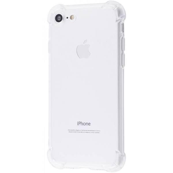 Силиконовый прозрачный чехол (противоударный) для Apple  iPhone SE 2020 /7/8