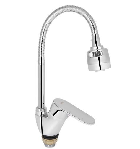 Смеситель для кухни Lidz Tani 008F4 k40 LDTAN008F4CRM44972 с гибким изливом Chrome
