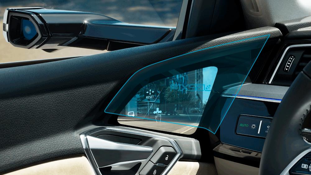 Захисне скло Pixsel гібридне матове для дзеркала Audi Q8 E-Tron 11,4“ 2019