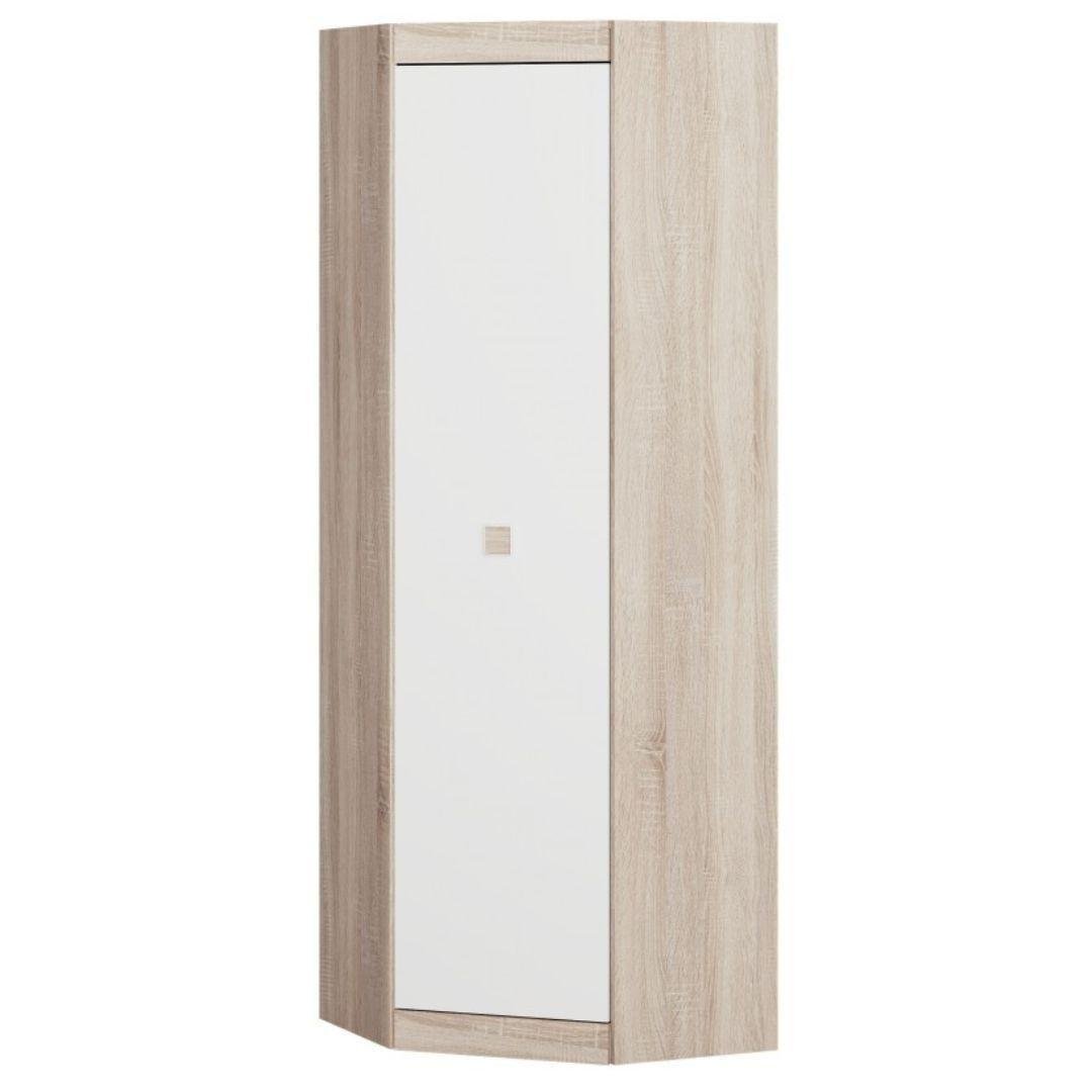 Шкаф угловой Еверест Соната-70 70х70х205 см Дуб сонома/Белый (EVR-20230) - фото 2 Шкаф угловой Еверест Соната-70 70х70х205 см Дуб сонома/Белый (EVR-20230) - фото 2