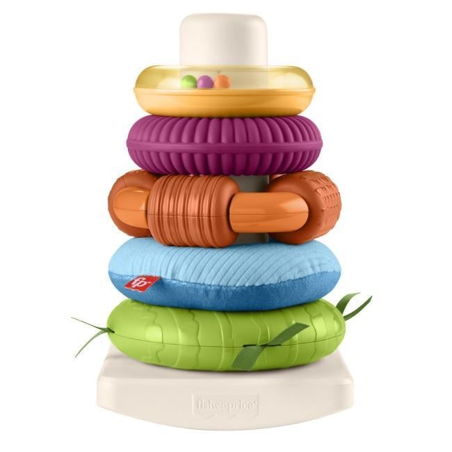 Пірамідка Розвиток сенсорики Fisher-Price HхK47 - фото 2 Пірамідка Розвиток сенсорики Fisher-Price HхK47 - фото 2