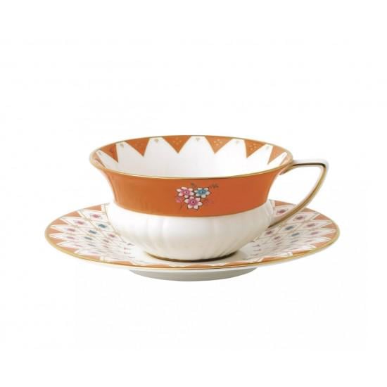 Чашка з блюдцем Wedgwood Peony Diamond (40024019) Чашка з блюдцем Wedgwood Peony Diamond (40024019)