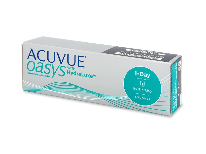 Контактные линзы Acuvue Oasys 1-day with hydraluxe однодневные 30 шт.