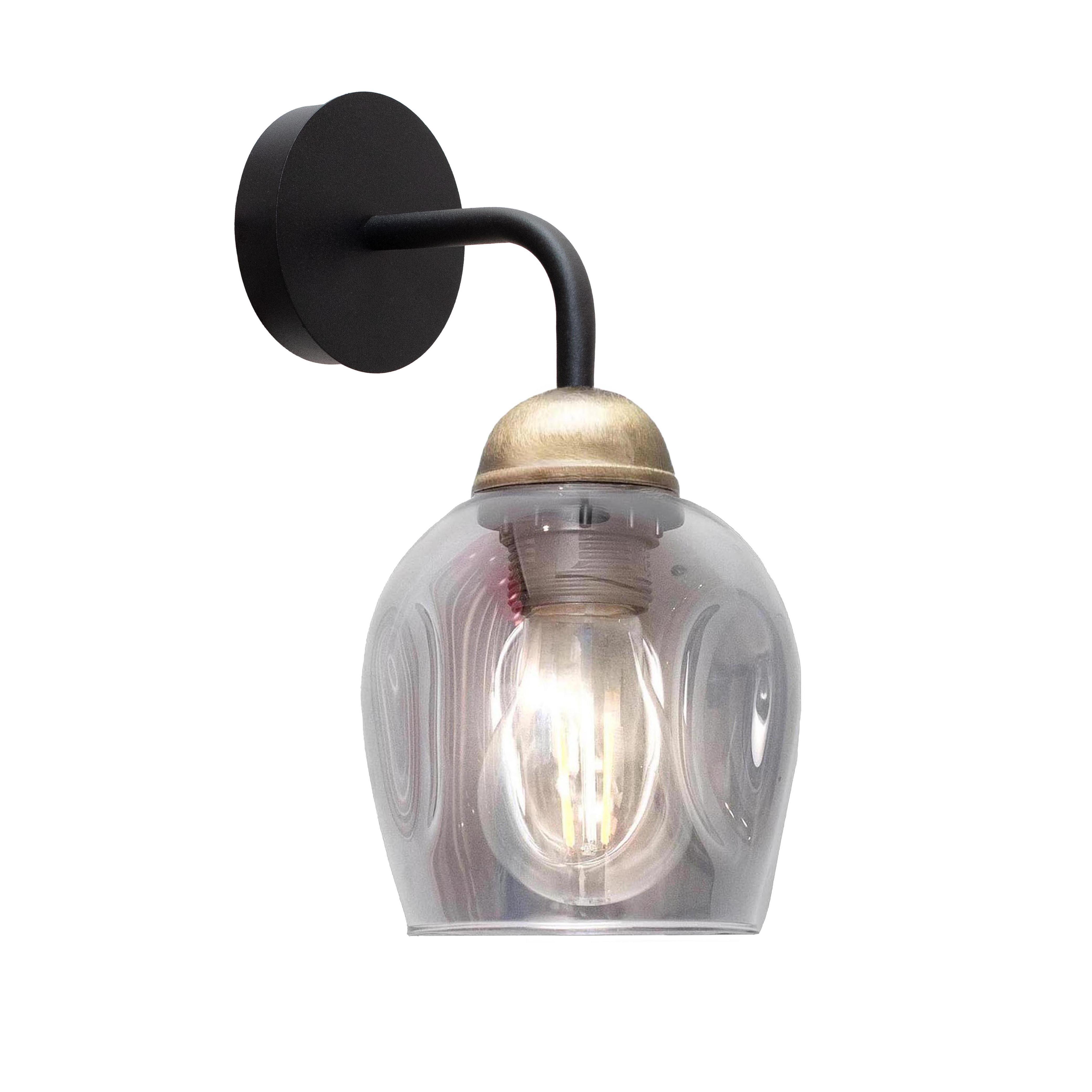 Светильник настенный MSK ELECTRIC Enigma PL 20240 BK под лампу E27