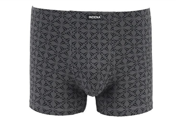 Мужские боксеры стрейчевые INDENA L р. 44-46 2 шт. Темно-серый (81030)