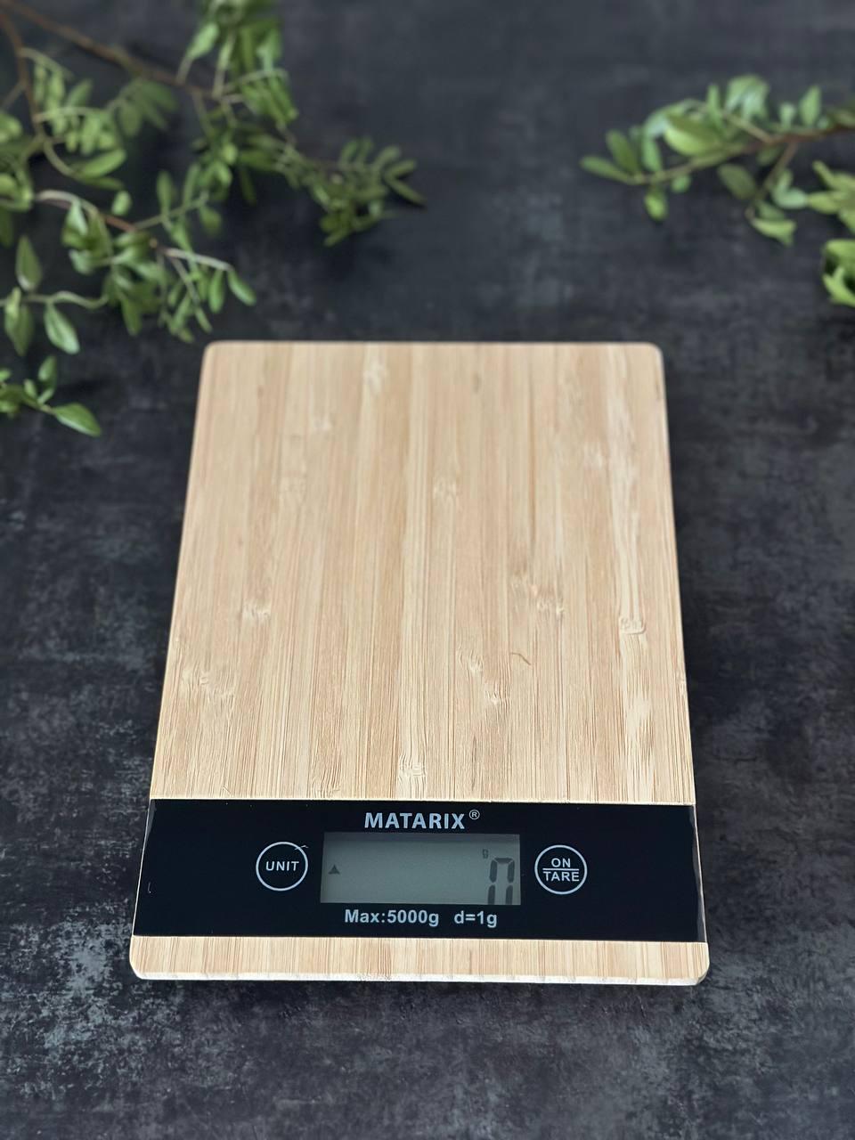 Ваги кухонні Matarix з дисплеєм 5 кг (MX-406)