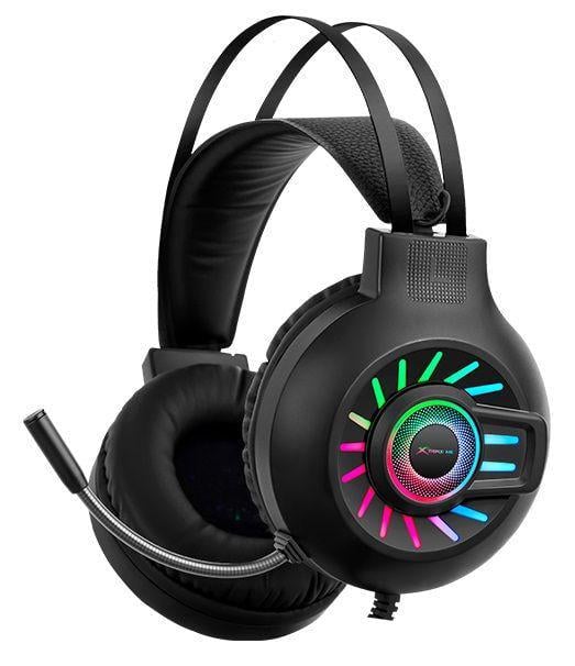 Наушники Xtrike Me Gaming RGB Backlight GH-605 3,5 мм 2 м Black (538437)