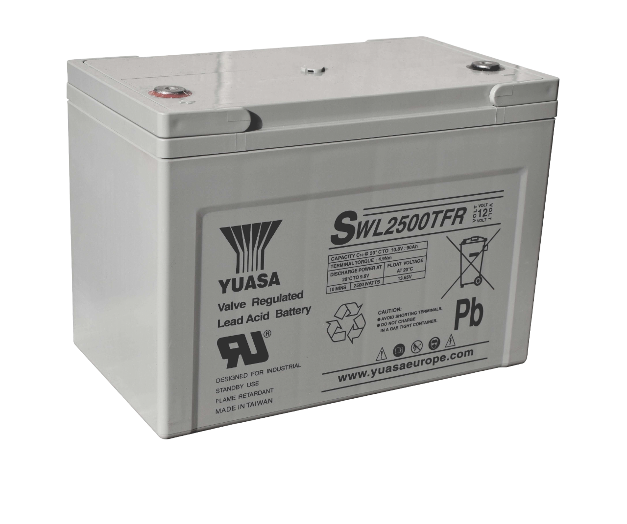 Аккумуляторная батарея Yuasa SWL2500TFR 12V 93,6 Ah 12 years Eurobat High Rate AGM VRLA