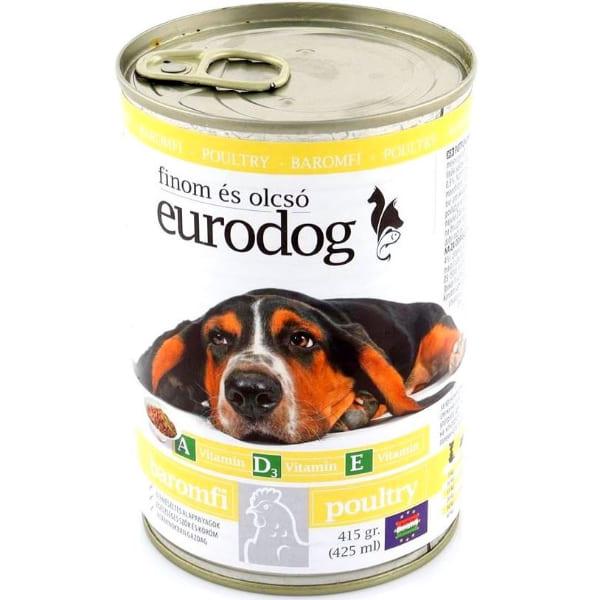 Корм для собак EuroDog консерва курка 415 г (000019803)