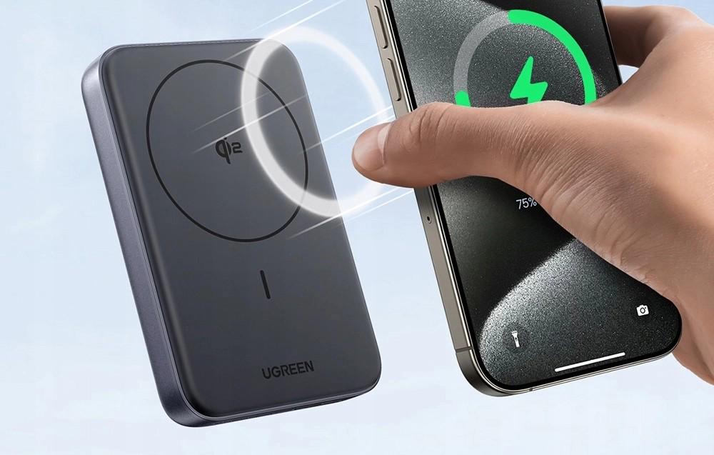 Повербанк Ugreen PB761 10000 mAh 30W Black (614096) - фото 4