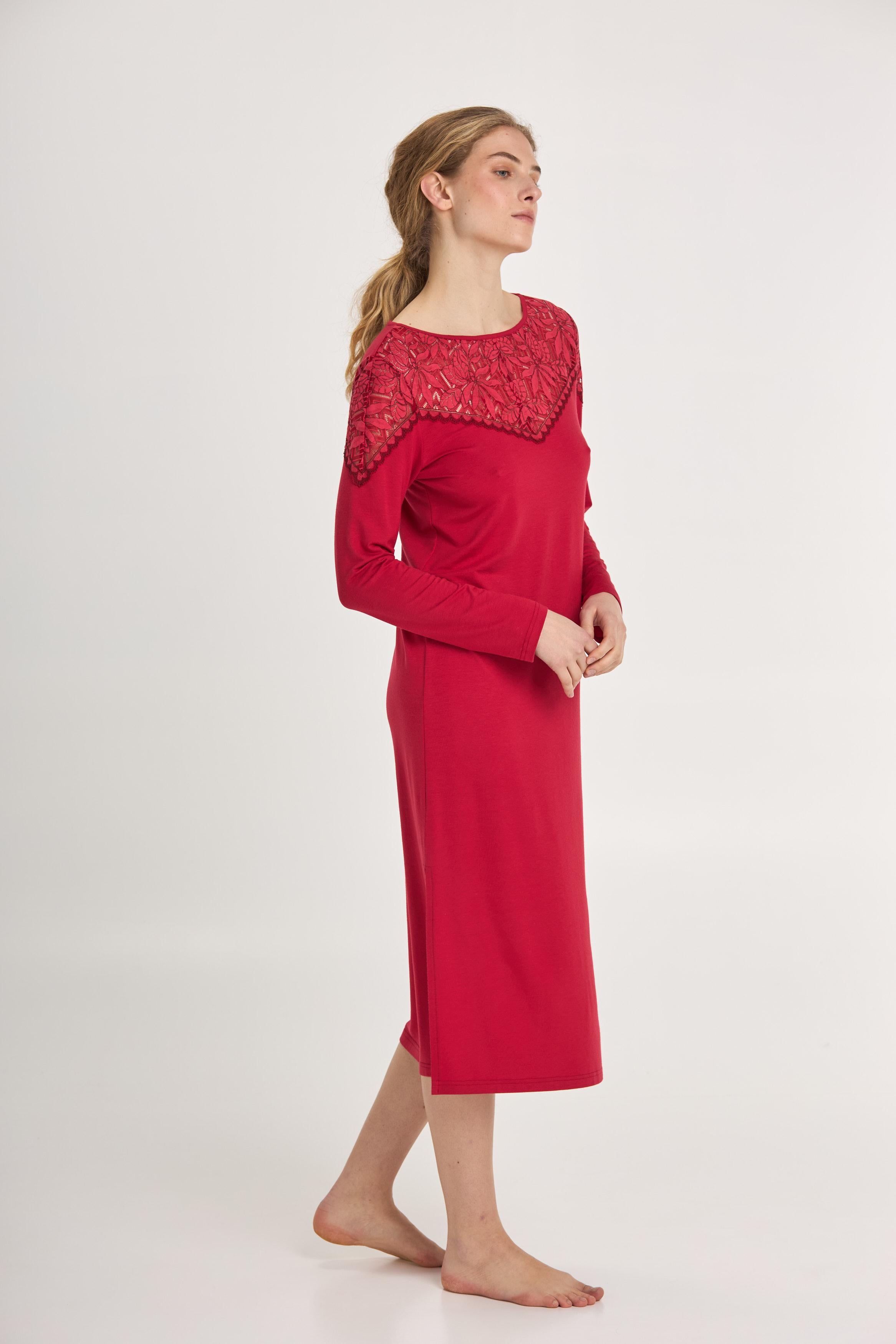 Ночная рубашка женская Ellen Margaret ldm 102/19/02 2XL Красный